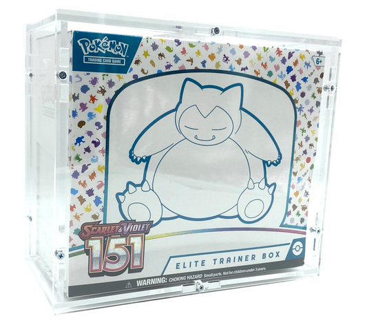 Acrylic Case for Pokemon Top Elite Trainer Box TTB ETB