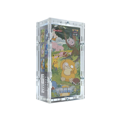 Acrylic Case suitable for Pokemon Collect 151 Hope Booster Box Jumbo S TCG-Cases.de Acrylic Case suitable for Pokemon Collect 151 Hope Booster Box Jumbo S TCG-Cases.de