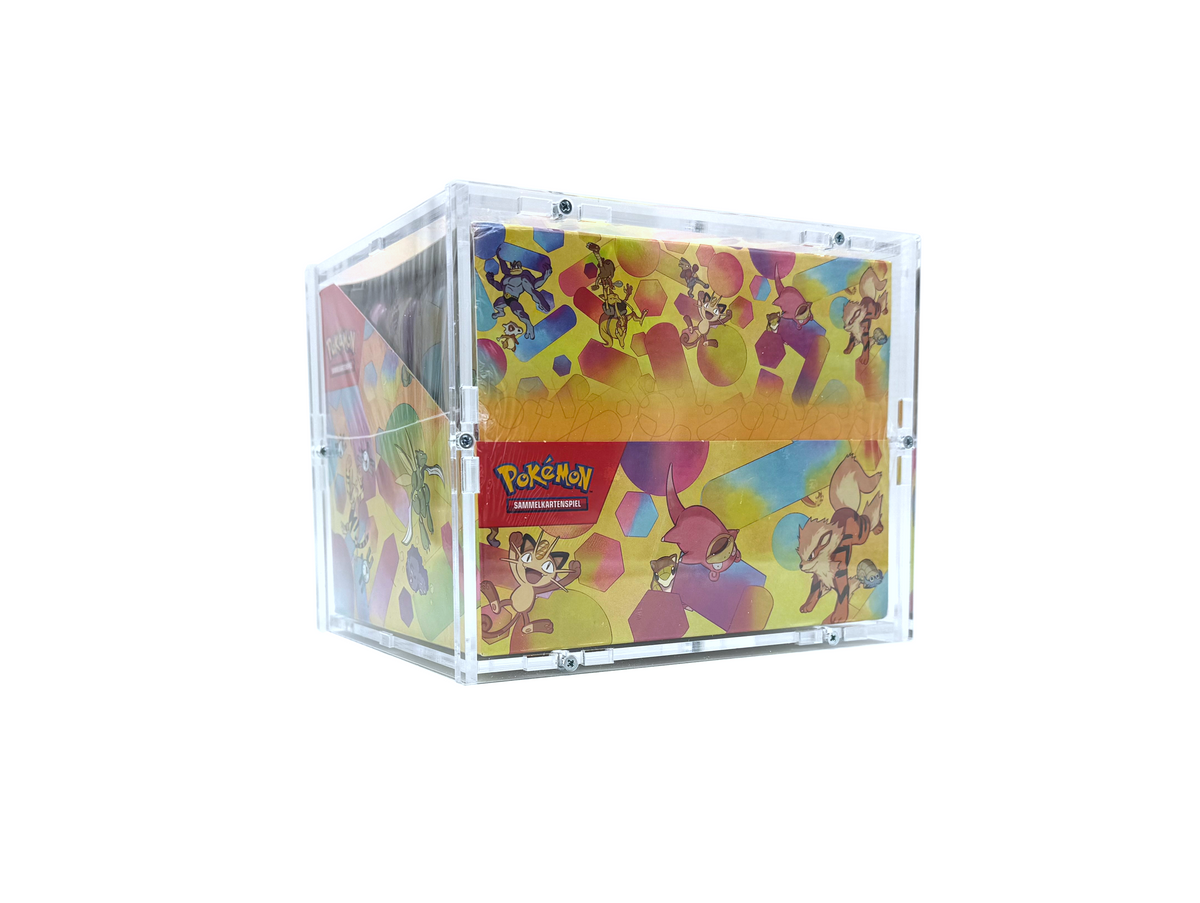 Mini Casing Acrylic Acrylic Case for Pokemon Mini Tin Case Display 10er e.g. Crown Zenith ...