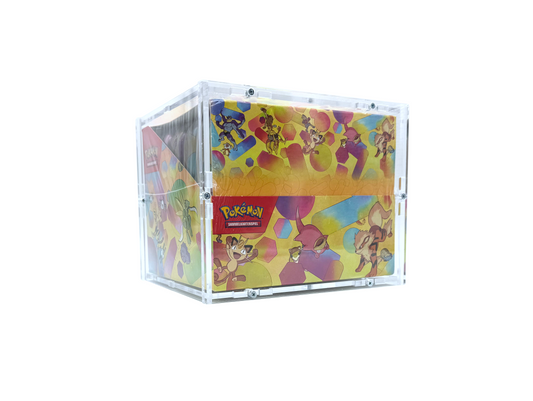 Acrylic Case for Pokemon Mini Tin Case Display 10er e.g. Crown Zenith