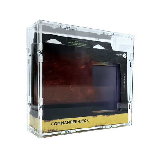 Acrylic Case suitable for MtG Magic the Gathering Commander Deck Box (Deck Box V2)