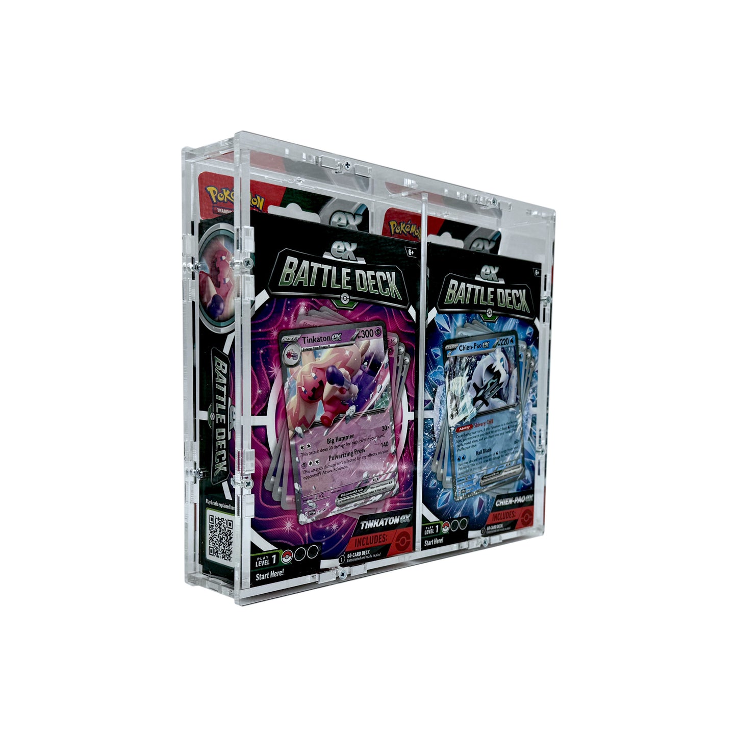 Acryl Case passend für Pokemon ex Kampfdeck (Battle Deck)