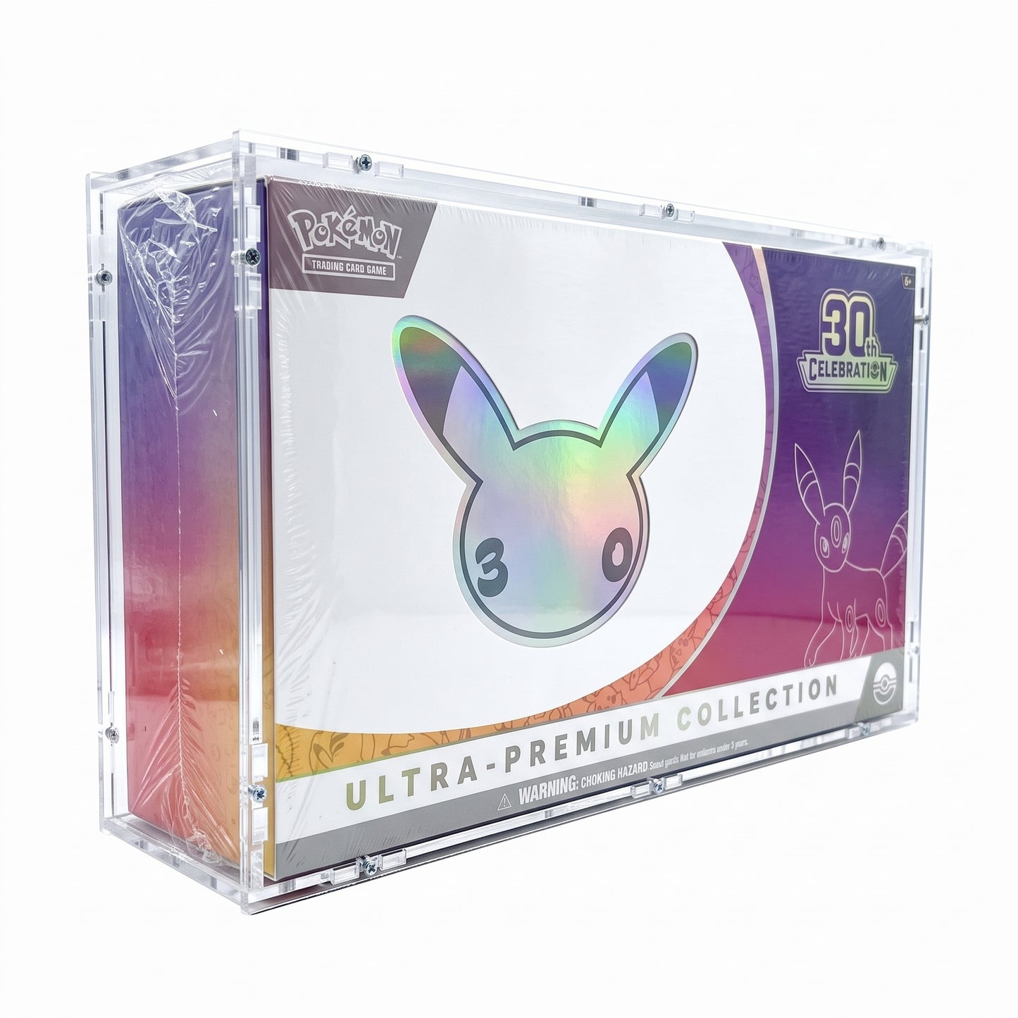 Preorder! Acrylic case suitable for Pokémon 30th Anniversary Ultra Premium Collection UPC