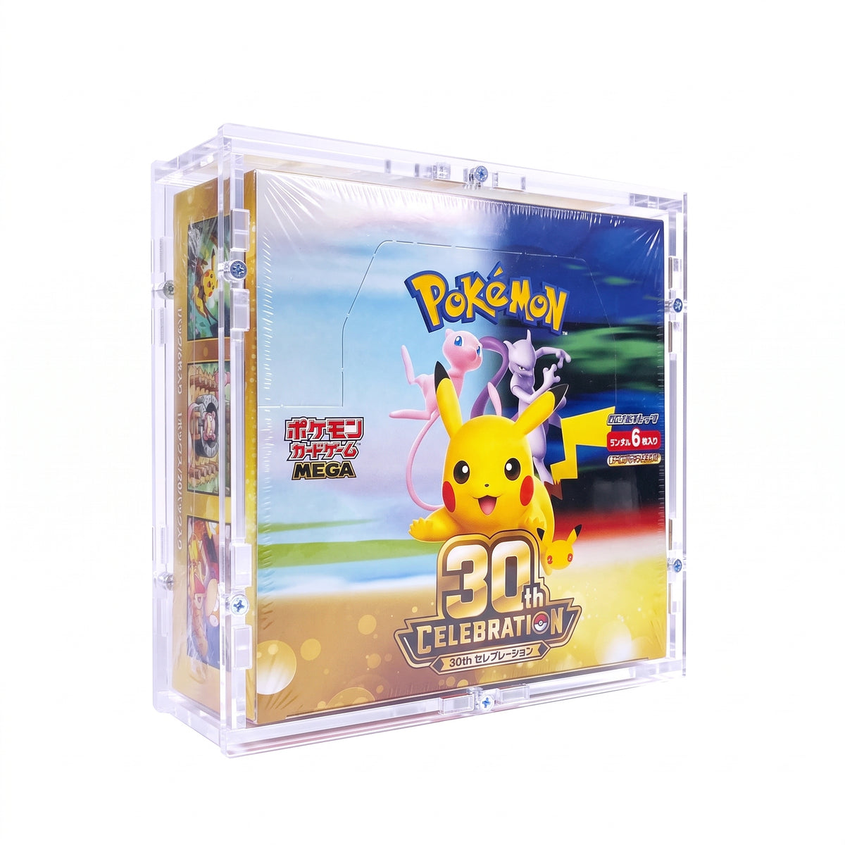 Acryl Case passend für Pokemon 30th Celebration Anniversary Display japanisch