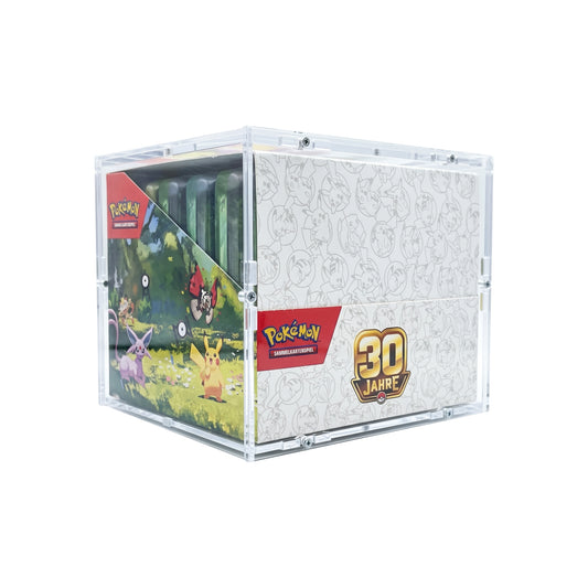Acrylic Case for Pokemon Mini Tin Case Display 10er e.g. Crown Zenith