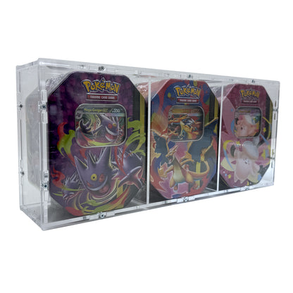 Acrylic case suitable for Pokemon Tin - for example Hidden Fates