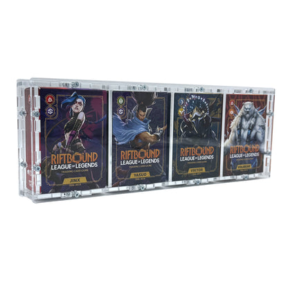Acryl Case passend für 4er League of Legends Riftbound Trial Deck Englisch