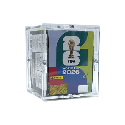 Acryl Case passend für Panini FIFA World Cup 2026 Sticker Display mit 50 Tüten