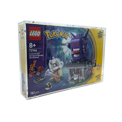 Acryl Case passend für Lego Pokemon 72166 Tragossos und Gengars Gruselduell