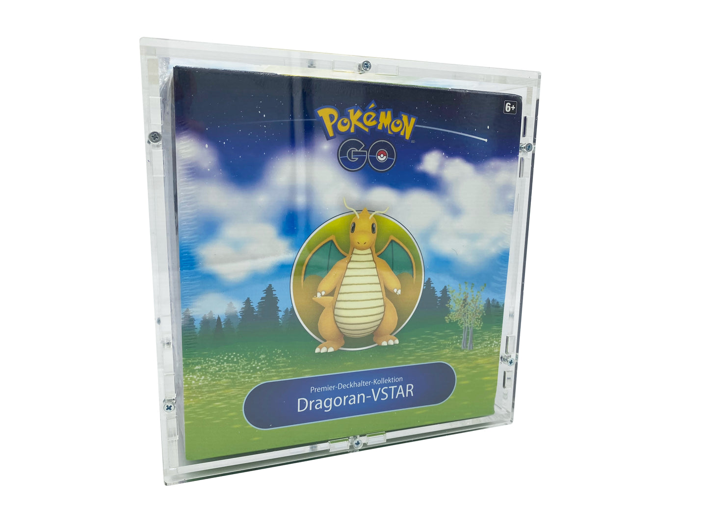 Acrylic Case for Pokemon Go Dragonite VSTAR Premier Deck Holder Collection Box