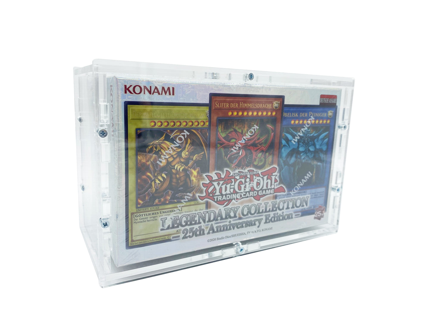 Acrylic case suitable for Yu-Gi-Oh! Yugioh Legendary Collection 25th Anniversary Edition