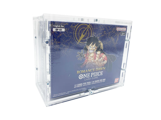 Acryl Case für Reprint One Piece Display (Booster Box) englisch OP01 Romance Dawn