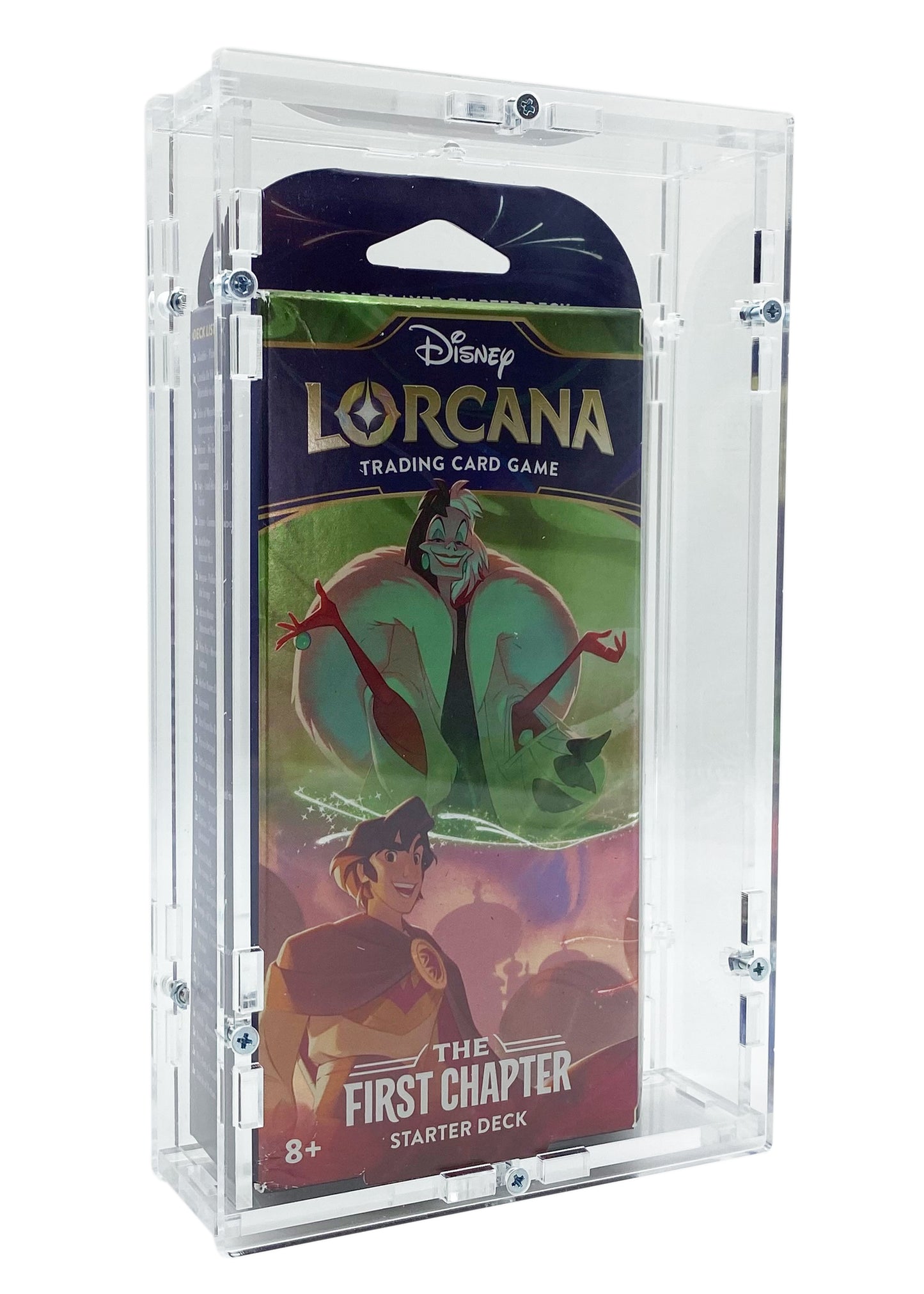 Acrylic Case for Disney Lorcana Starter Deck First Chapter, Rise of the Floodborn and Into the Inklands