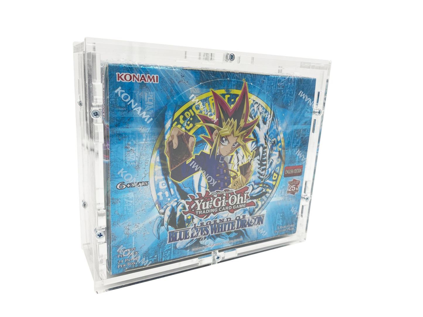 Acrylic case suitable for Yu-Gi-Oh! Yugioh 25th Anniversary Edition Display Booster Box