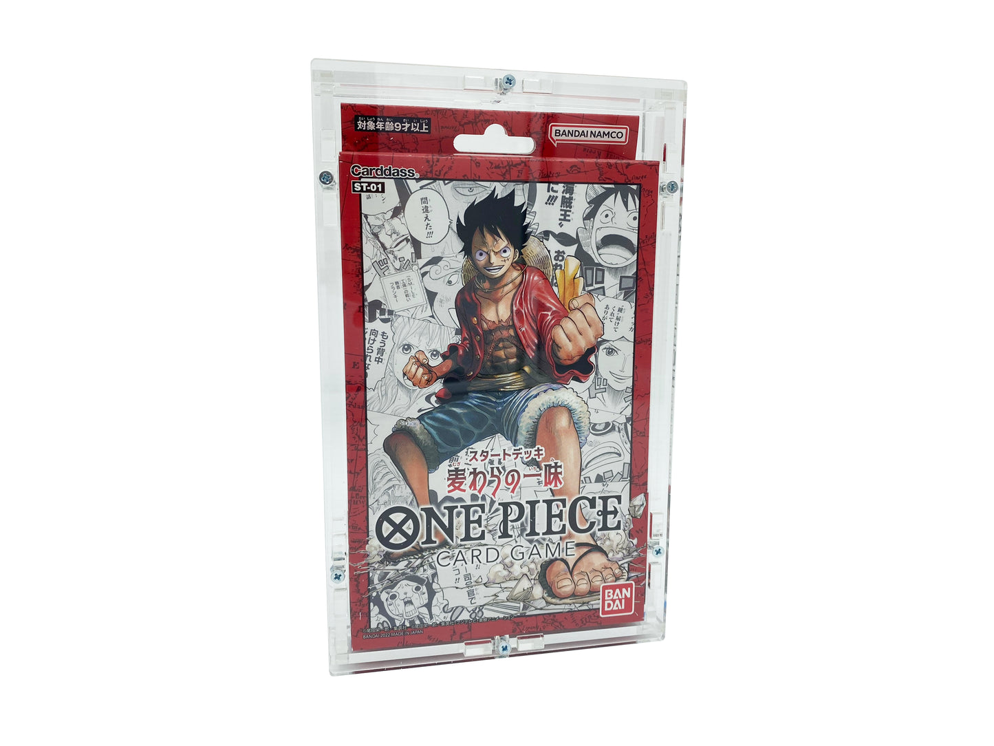 Acrylic Case for One Piece Starter Theme Deck japanese e.g. Straw Hat TCG -Cases.de Acrylic Case for One Piece Starter Theme Deck japanese e.g. Straw Hat TCG -Cases.de