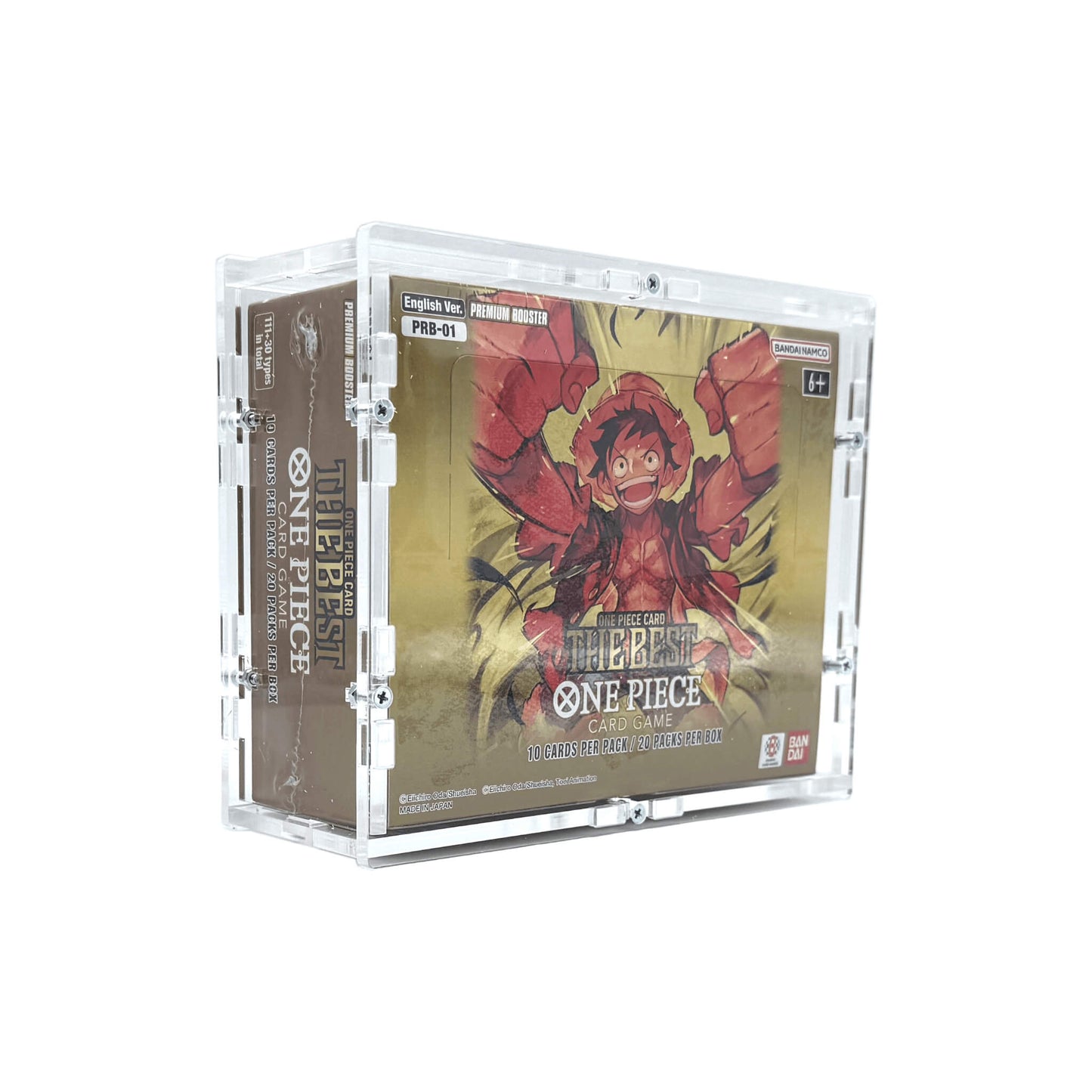 Acrylic Case suitable for One Piece Display (Booster Box) English - PRB-01 The Best Premium Booster