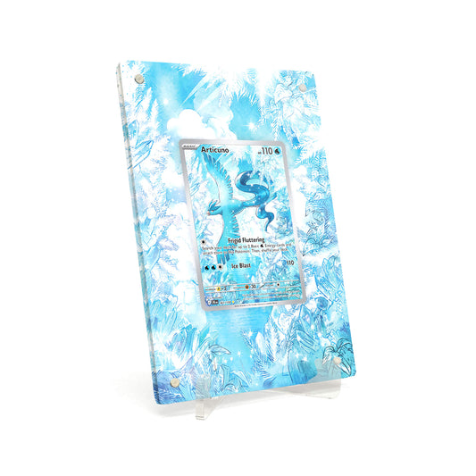 Extended Artwork Display Case Rahmen passend für Pokemon Articuno Journey Together (JTG) #161