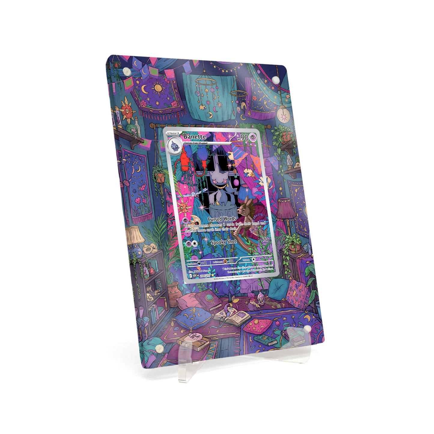 Extended Artwork Display Case Rahmen passend für Pokemon Banette Ascended Heroes (ASC) #234