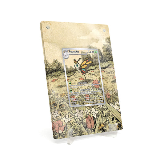 Extended Artwork Display Case Rahmen passend für Pokemon Beautifly Ascended Heroes (ASC) #219