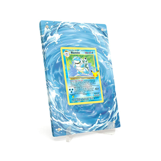 Extended Artwork Display Case Rahmen passend für Pokemon Blastoise Celebrations (CEL) #2