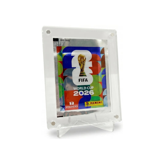 Acrylic Case suitable for Panini FIFA World Cup 2026 Sticker Booster incl. Acrylic Stand