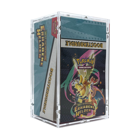 Acryl Case passend für Pokemon 10er Booster Bundle Box Display Case
