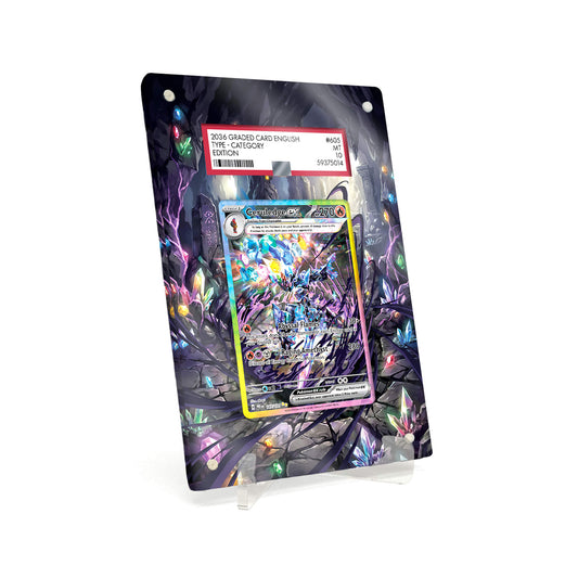 Extended Artwork Display Case Rahmen passend für PSA Pokemon Ceruledge ex Prismatic Evolutions (PRE) #147