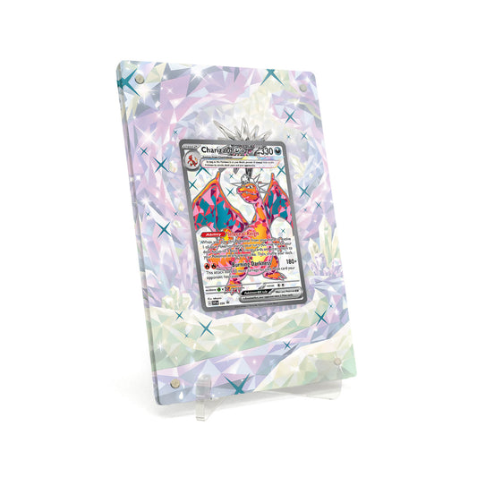 Extended Artwork Display Case Frame suitable for Pokemon Charizard ex Scarlet &amp; Violet Promos (SVP) #056