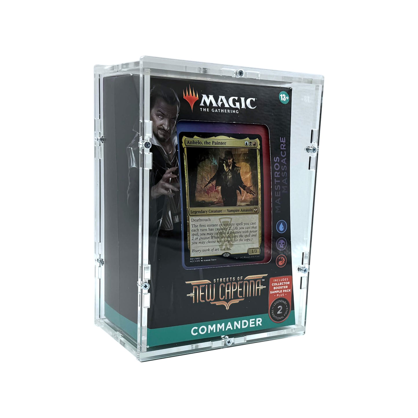 Acryl Case für Magic the Gathering Commander Box (Deck Box V1)