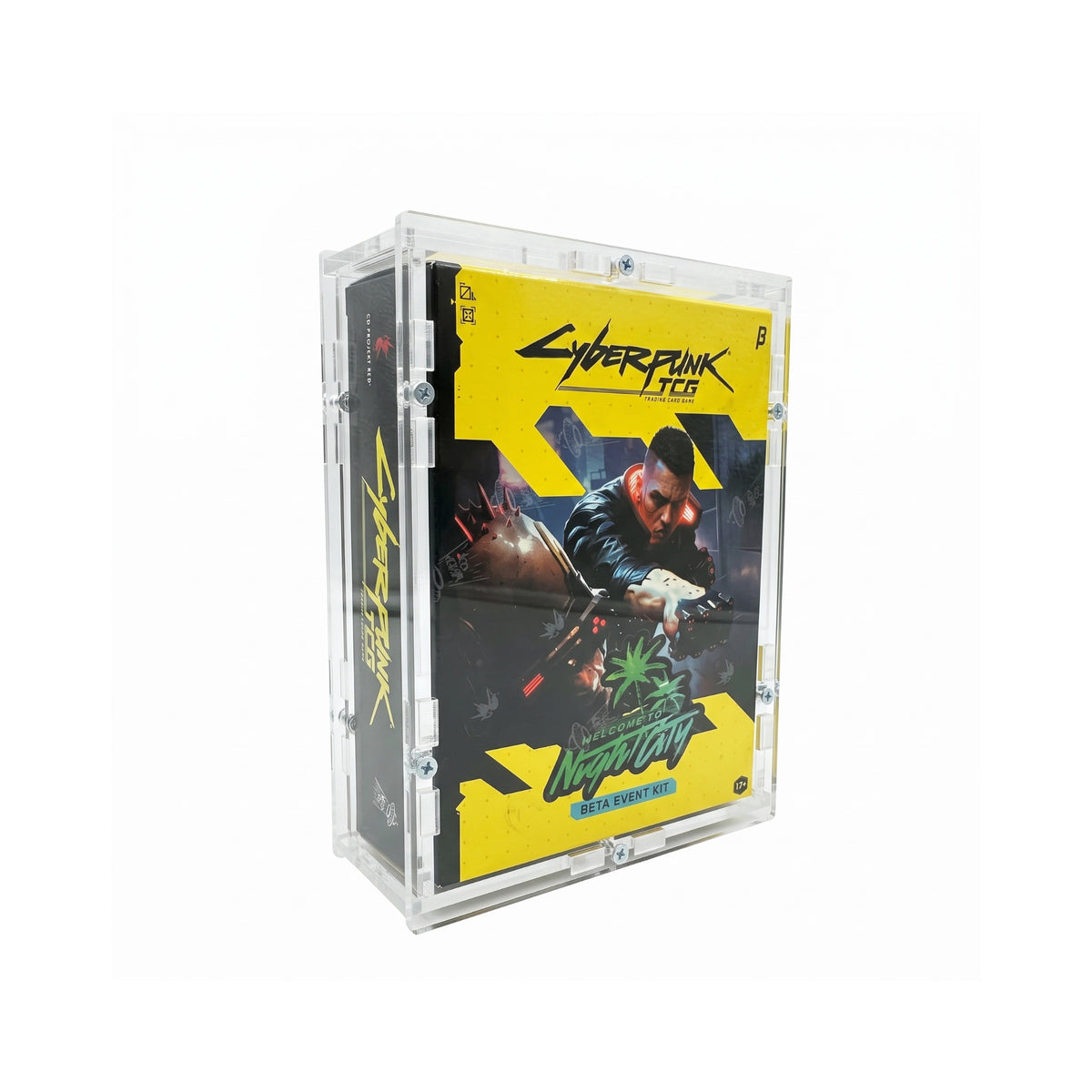 Acrylic Case suitable for Cyberpunk TCG Beta Event Kit