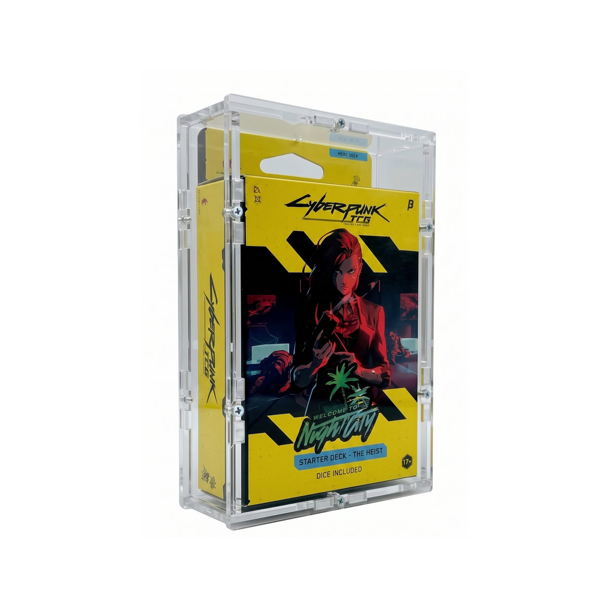 Acrylic Case suitable for Cyberpunk TCG Beta Starter Deck