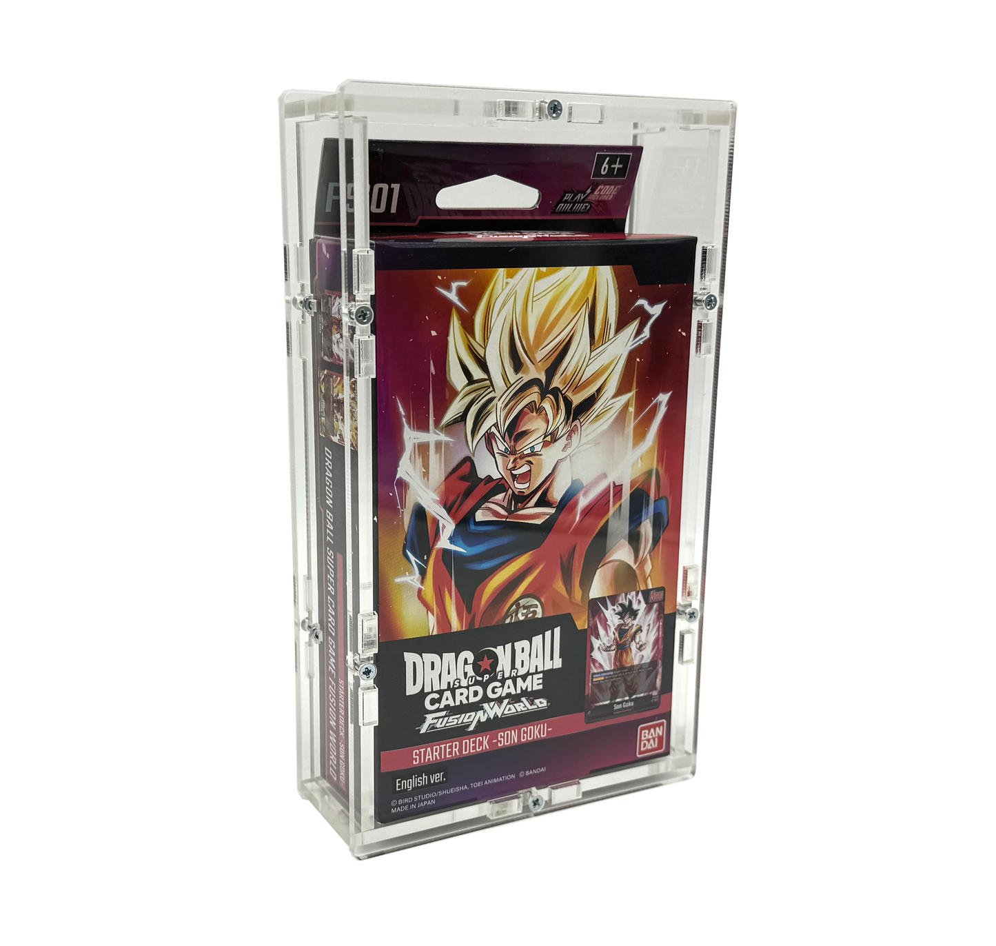 Acrylic Case for Dragon Ball Super Fusion World Starter Deck English