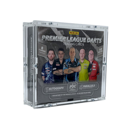 Acrylic case suitable for the PANINI PDC Premier League Darts Box