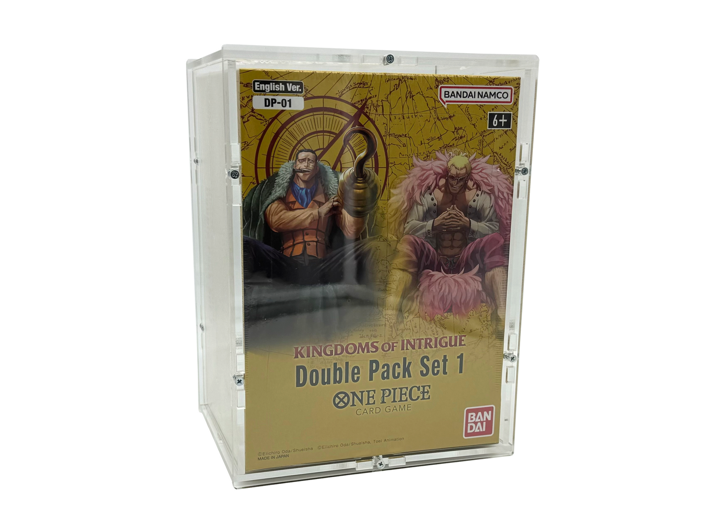 Acrylic Case suitable for One Piece Double Pack Set Display Case