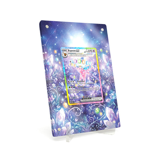 Extended Artwork Display Case Rahmen passend für Pokemon Espeon ex Prismatic Evolutions PRE #155