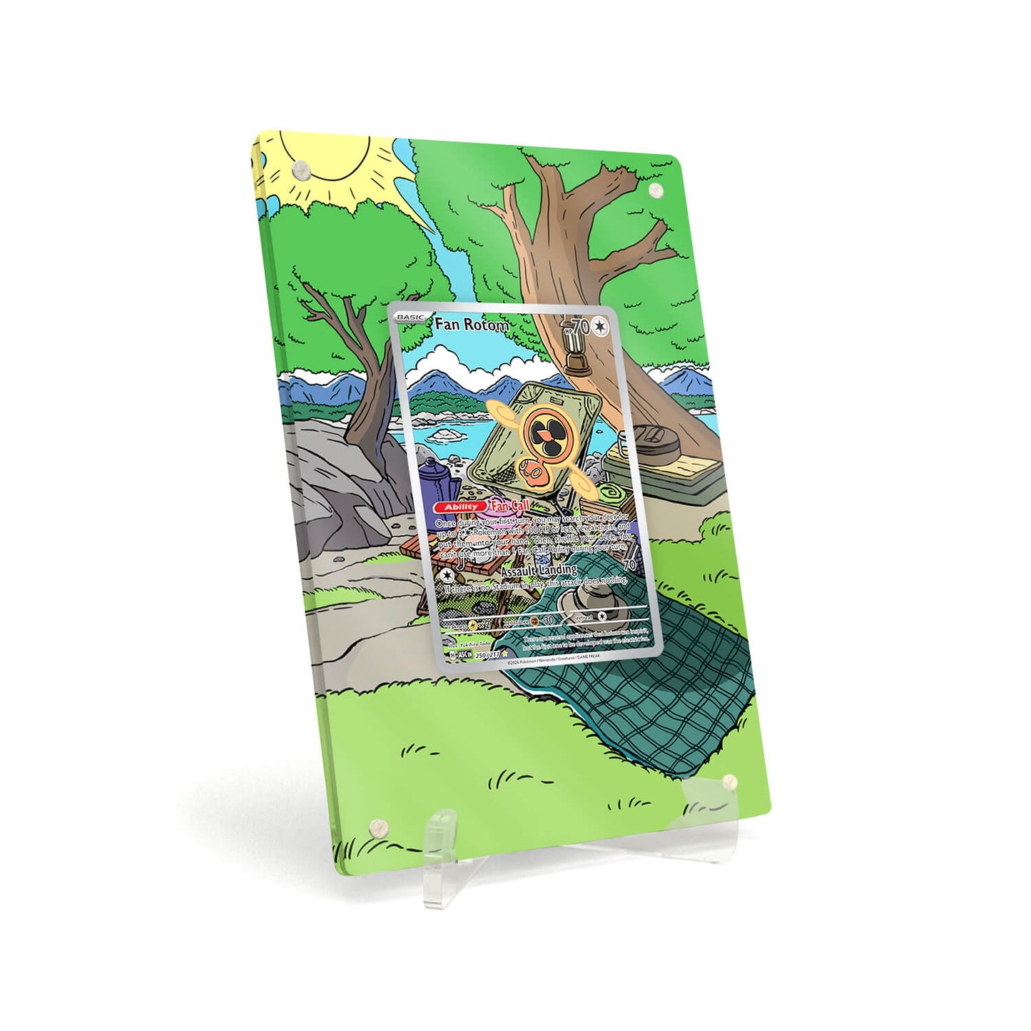 Extended Artwork Display Case Rahmen passend für Pokemon Fan Rotom Ascended Heroes ASC 250