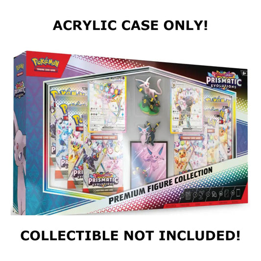 Acryl Case passend für Pokemon Premium Figuren Kollektion Prismatische Entwicklungen