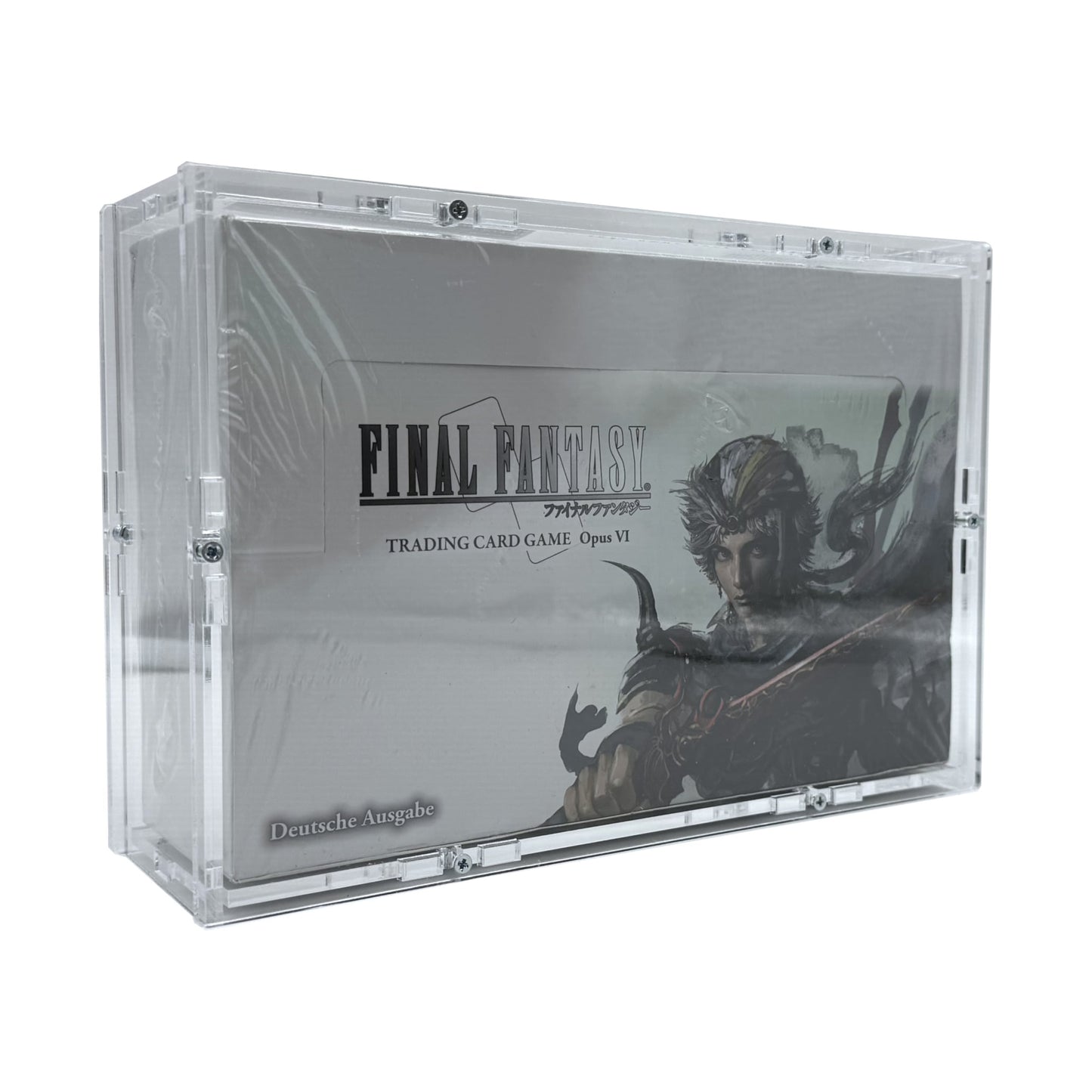 opus xiv booster box Acrylic Case suitable for Final Fantasy Display Booster Box Opus I-XIV – TCG-Cases.de
