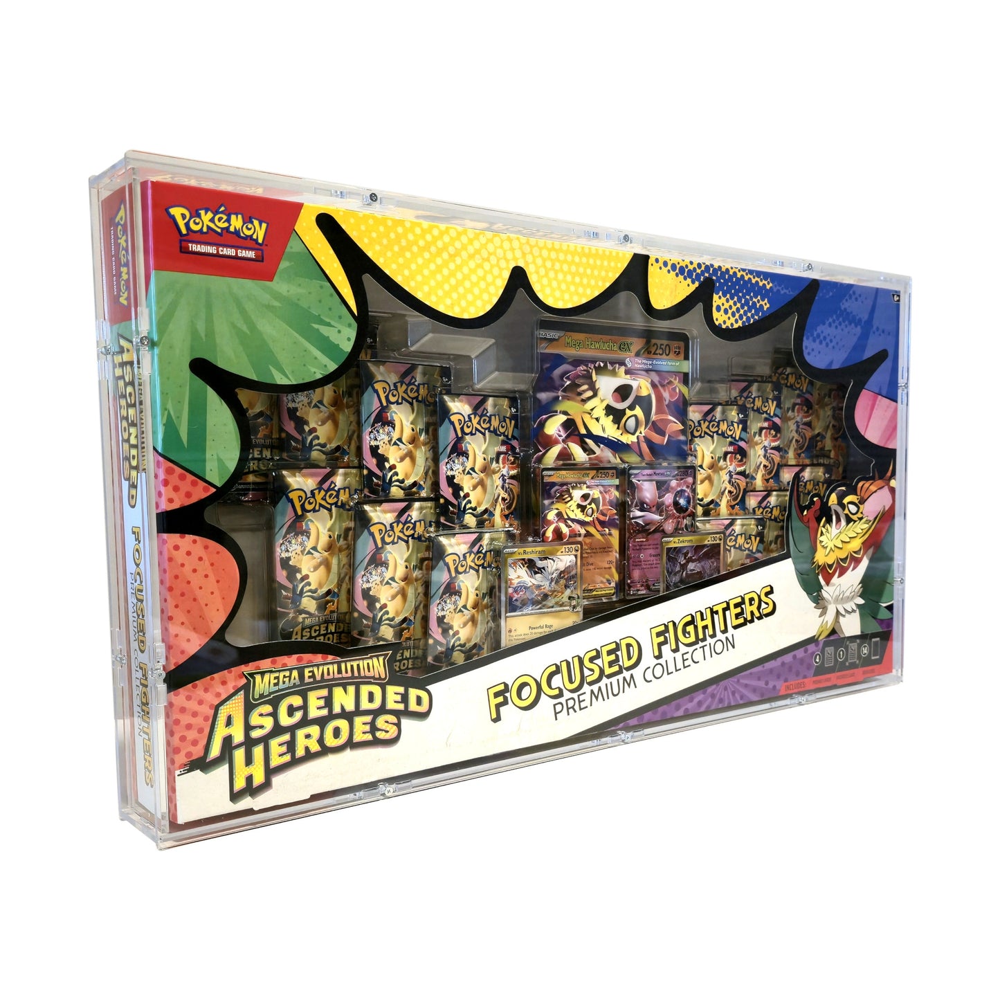Acryl Case passend für Pokemon Focused Fighters Premium Collection