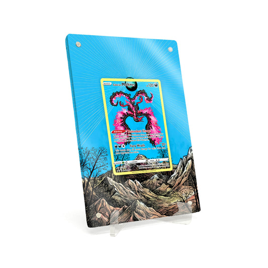 Extended Artwork Display Case Rahmen passend für Pokemon Galarian Moltres Sword & Shield Promos #SWSH284