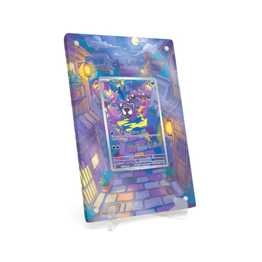 Extended Artwork Display Case Rahmen passend für Pokemon Gastly Temporal Forces (TEF) #177
