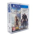 Acryl Case passend für PlayStation 4 PS4 Assassin's Creed Odyssey / Origins Two Disc Spiel