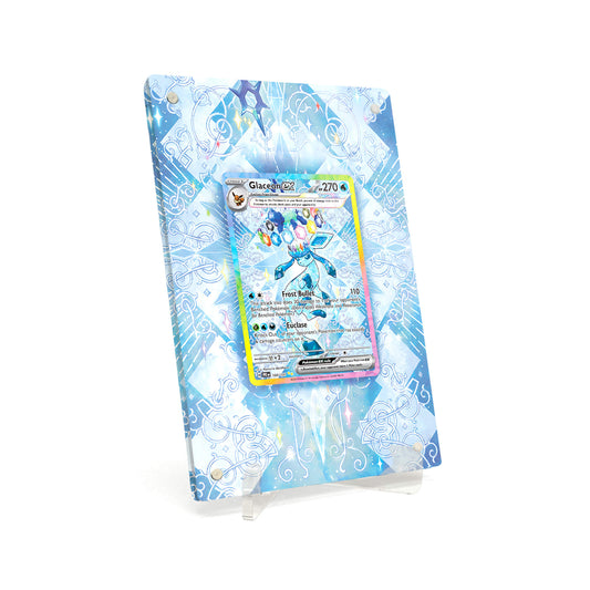 Extended Artwork Display Case Rahmen passend für Pokemon Glaceon ex Prismatic Evolutions (PRE) #150