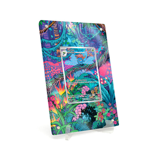 Extended Artwork Display Case Rahmen passend für Pokemon Gloom Obsidian Flames (OBF) #198