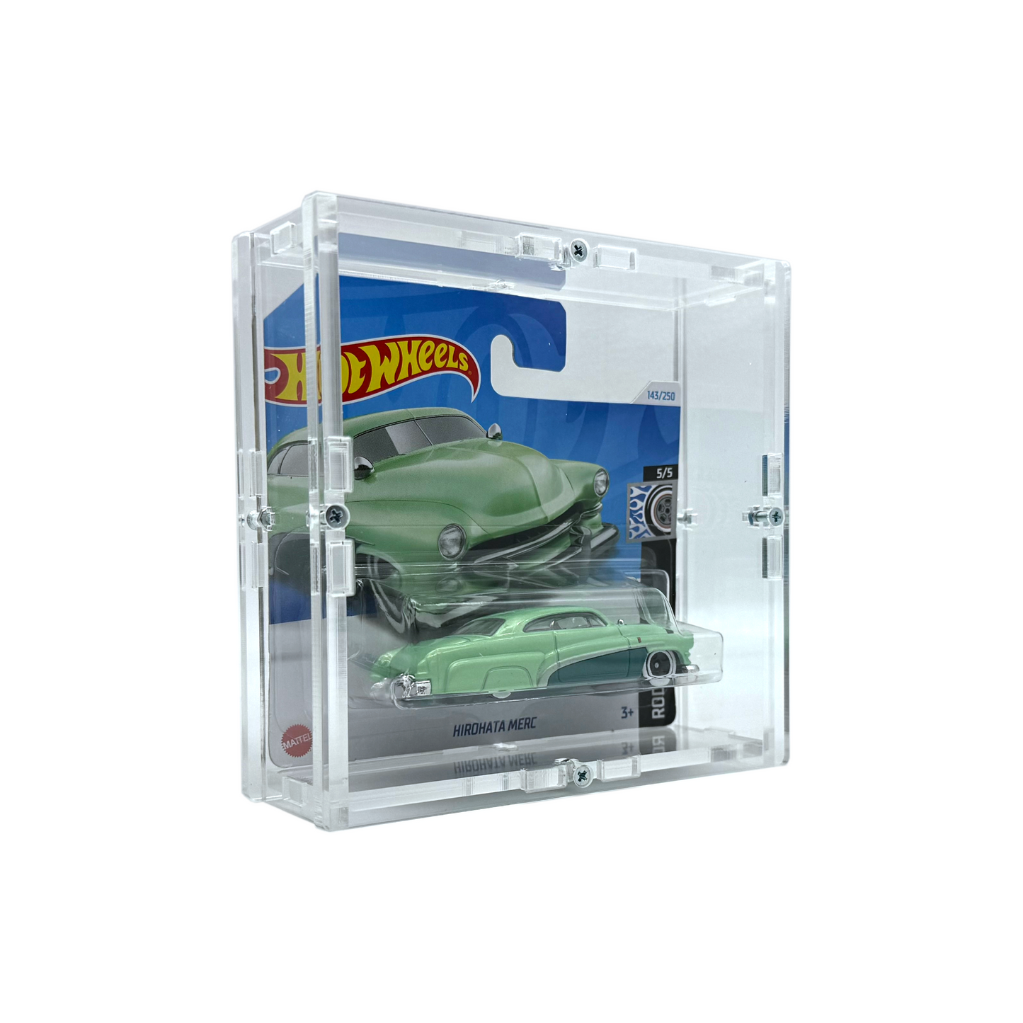 Acrylic Case for Hot Wheels Car OVP Packaging