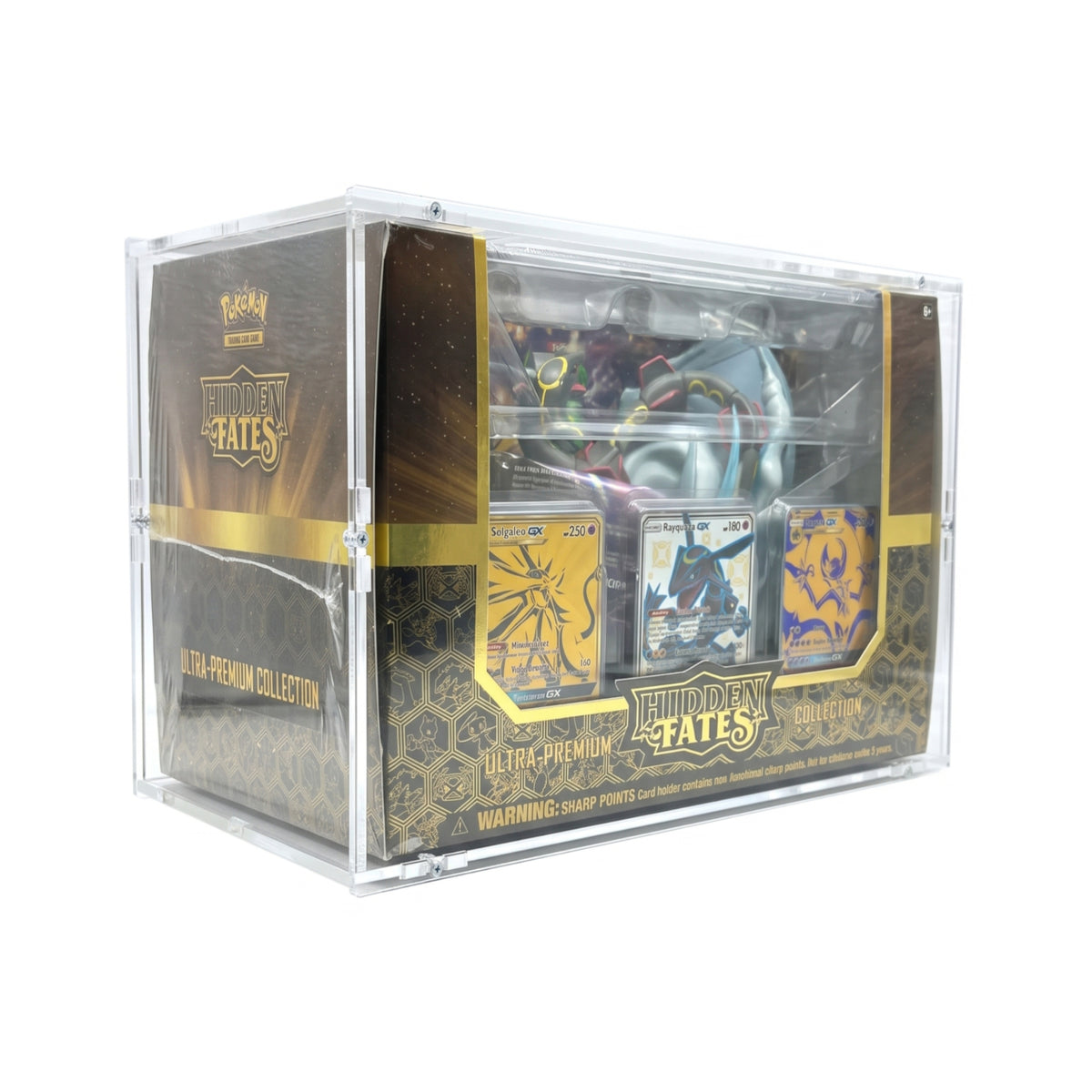Acryl Case passend für Pokemon Hidden Fates Ultra Premium Collection UPC Rayquaza