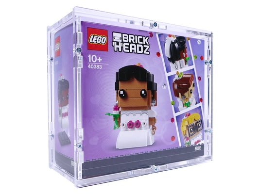 Acrylic Case for LEGO Brickheadz - for example 40383 Bride