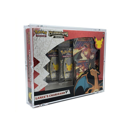 Acryl Case passend für Pokemon Celebrations Lance's Charizard V Box Set