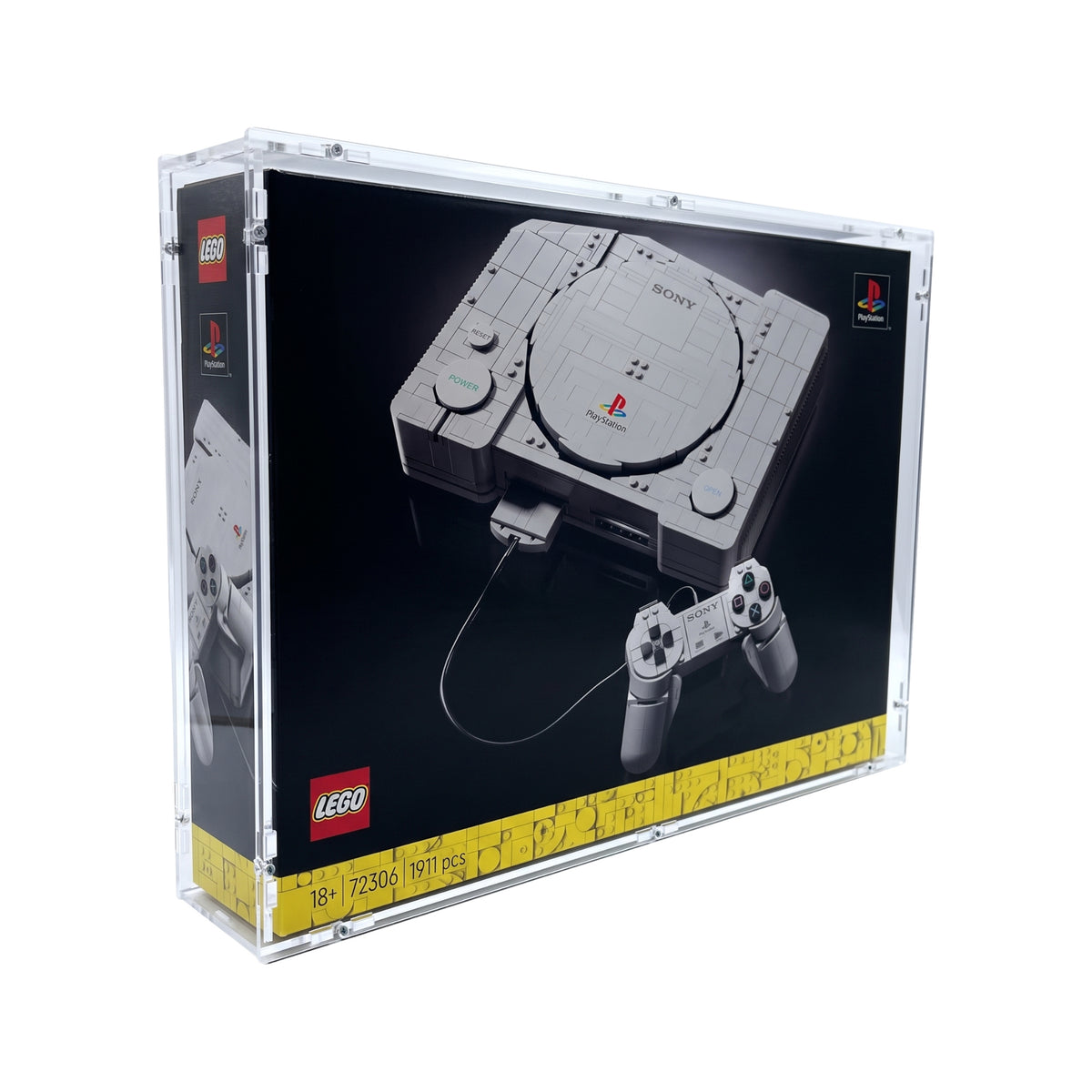 Acrylic case suitable for Lego 72306 PlayStation