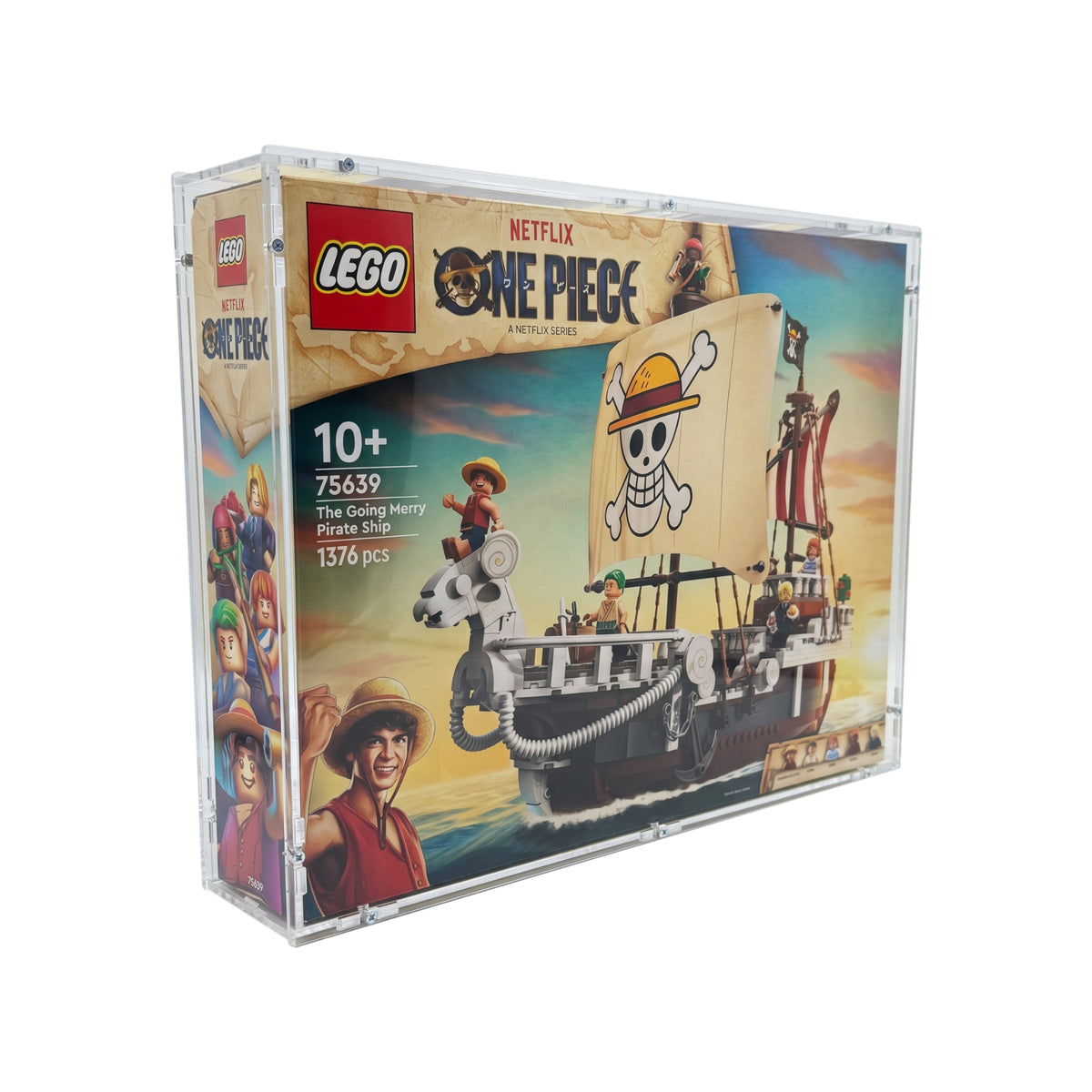 Acrylic case suitable for Lego 75639 The Going Merry Pirate Ship